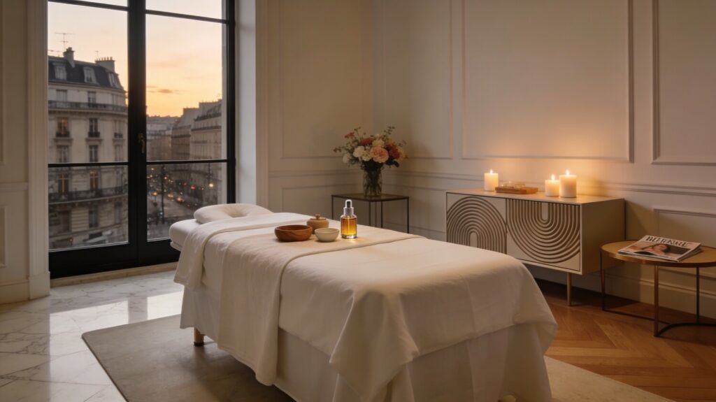 Spa naturiste parisien luxe