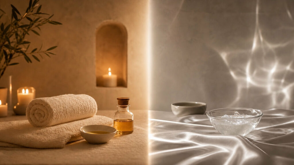 difference massage naturiste nuru
