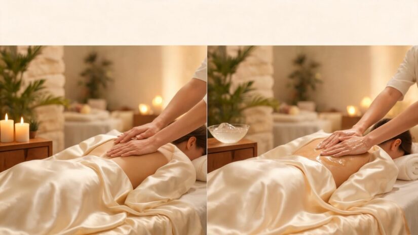 Massage naturiste et massage Nuru : comprendre leurs vraies différences